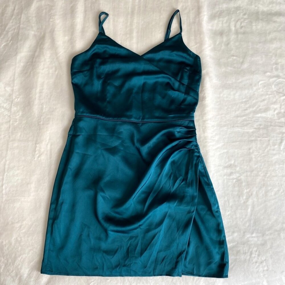 Abercrombie teal dress Medium